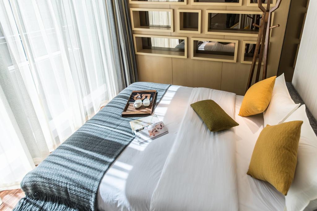 一呆公寓广州保利中达店 Cantão Quarto foto