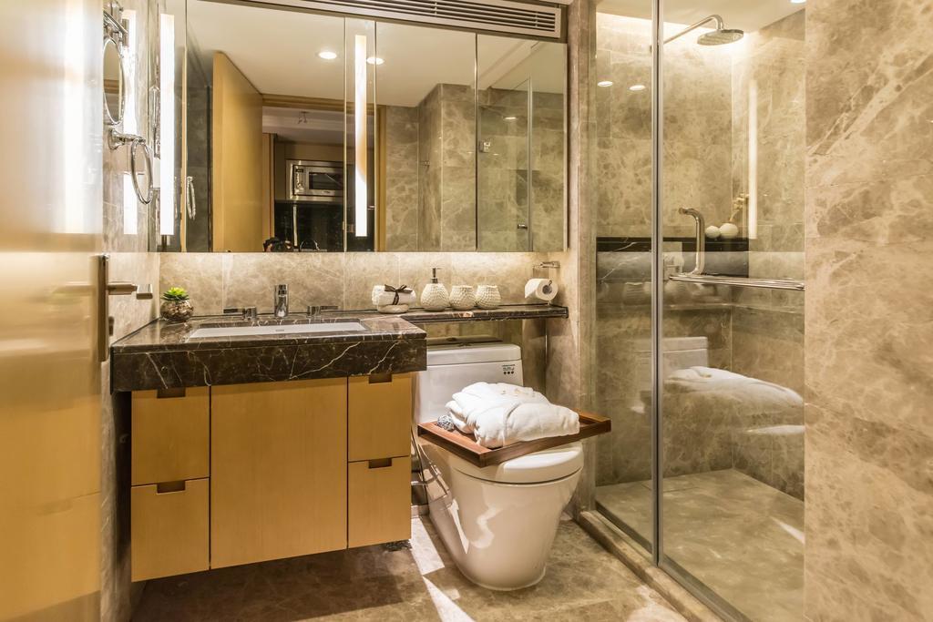 一呆公寓广州保利中达店 Cantão Quarto foto