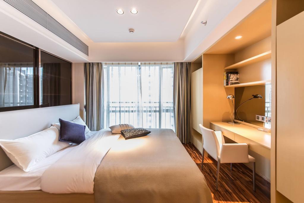 一呆公寓广州保利中达店 Cantão Quarto foto